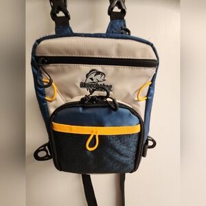 Blue and Yellow Men's Backpack